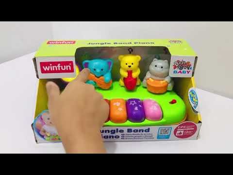 Jungle Band Piano - Winfun - Piano Banda da Selva para bebês