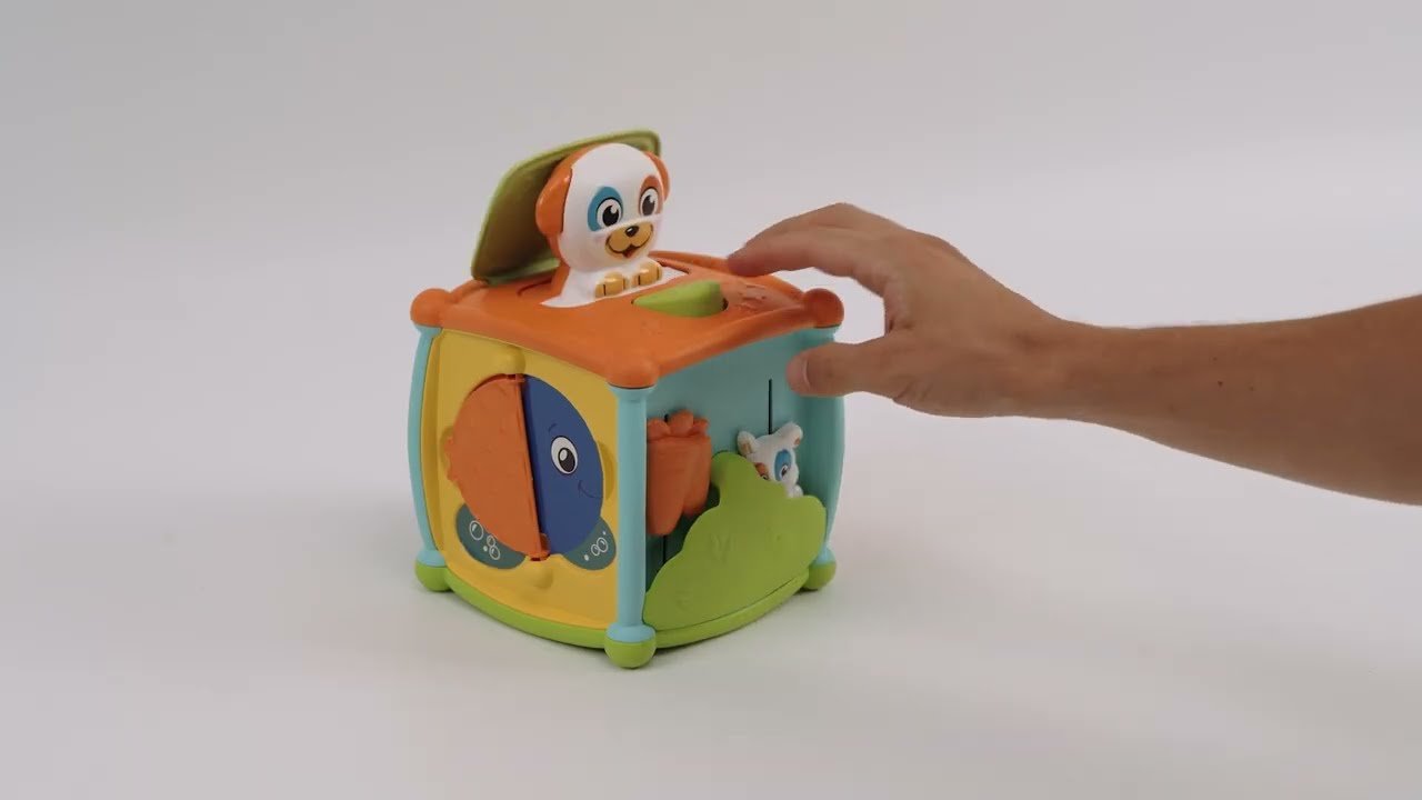 Clementoni - 17672 - Peekaboo Activity Cube
