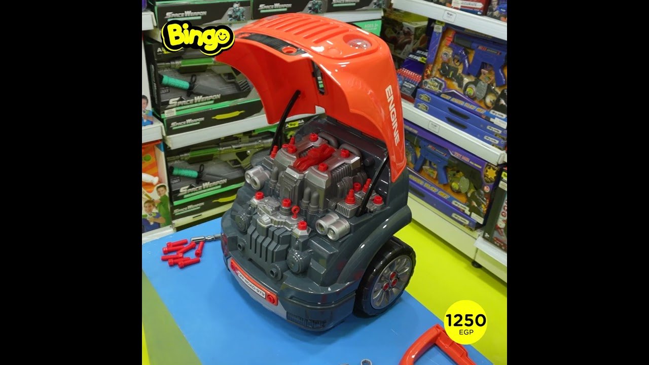 Bingo Toys - Motor Master Engine Workshop 😉🚚🧰🔧⚙️