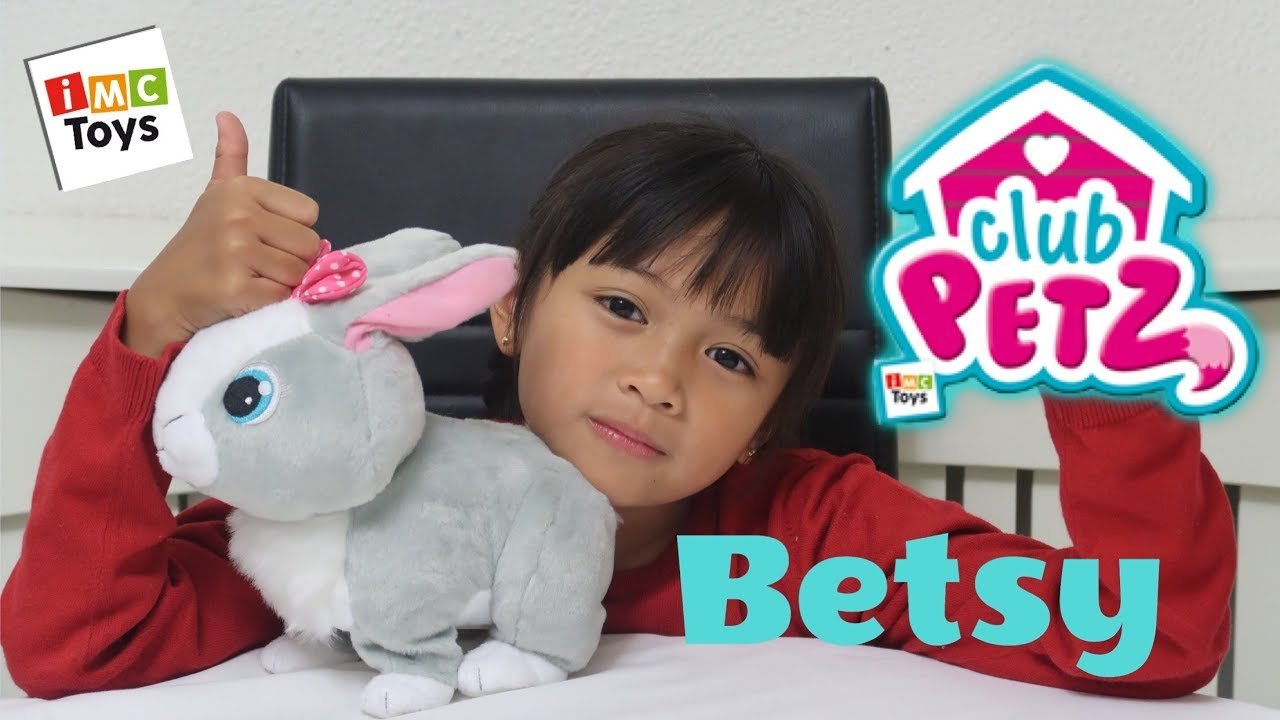 Sweet Betsy the Bunny has Feelings - Club Petz IMC Toys