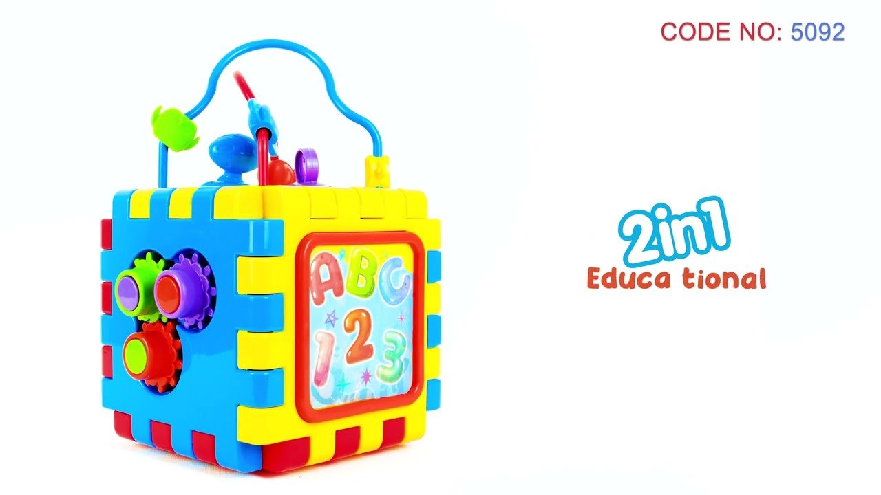 5092 - Educational Cube&Puzzle - Dolu Toy Factory