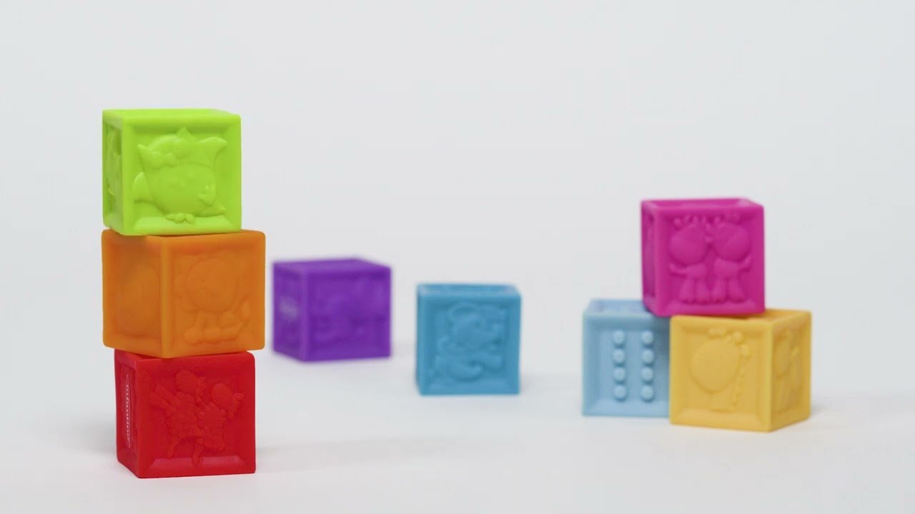 Gumene kocke za bebe Infantino - PokloniZaBebu.rs