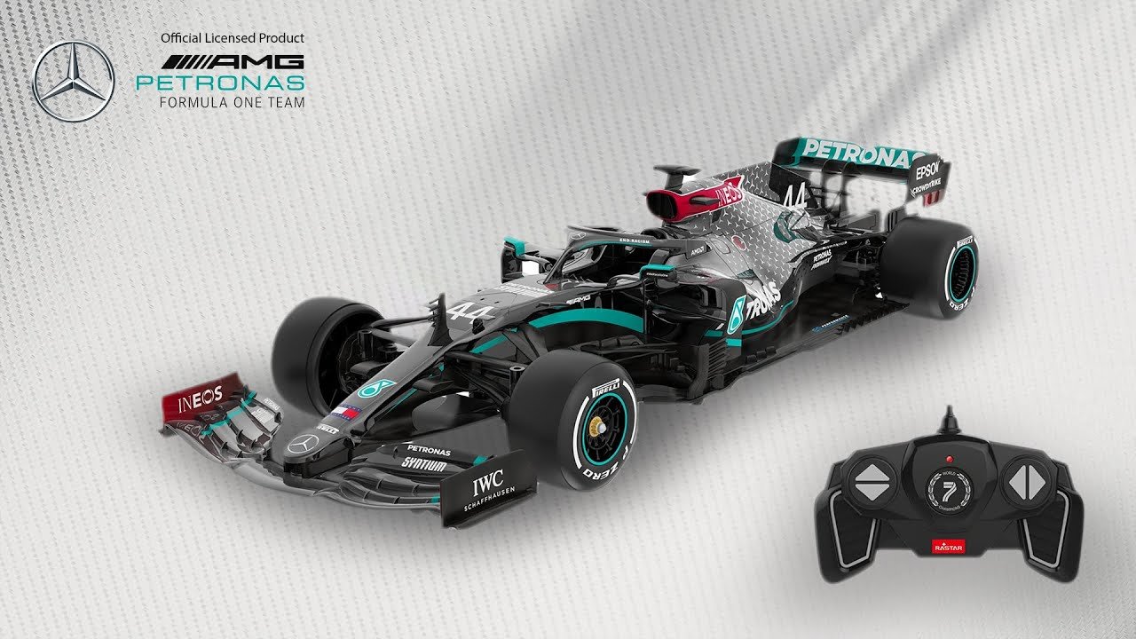 Formula 1 - Mercedes-AMG F1 W11 EQ Performance -1:18 Scale Remote Control Car. Rastar 98500