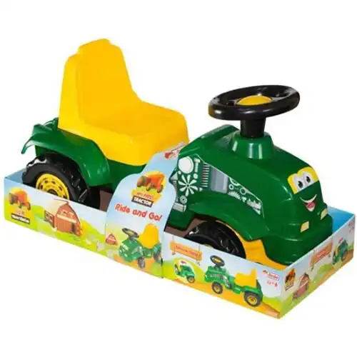 zeleno zuta guralica traktor dede
