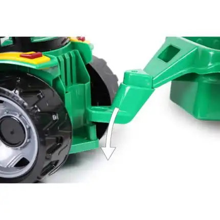 traktor i prikolica lena