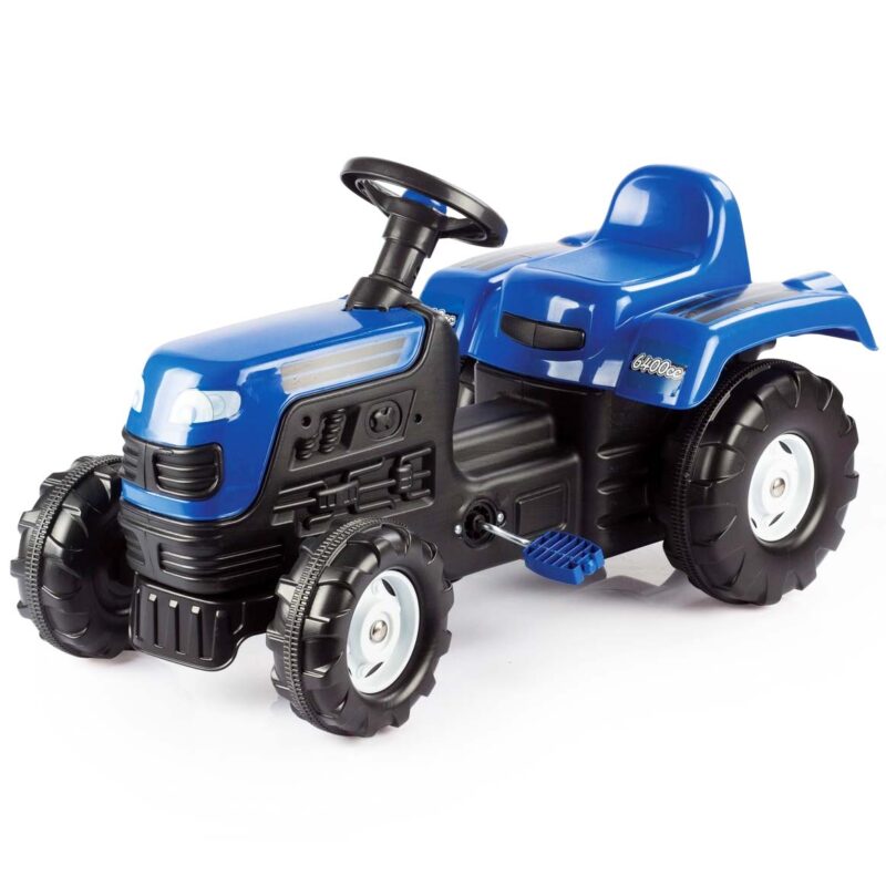 Plavo Crni Traktor na pedale 8045