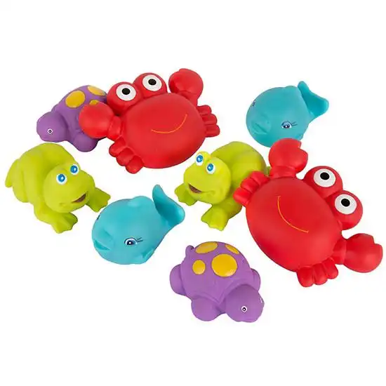 Igracke-za-kupanje-Playgro-plave Igračke za kupanje Playgro plave