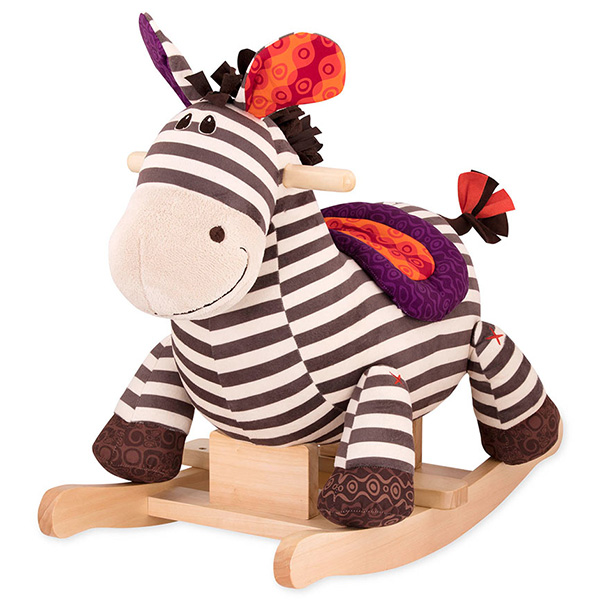 Klackalica za decu b toys Zebra