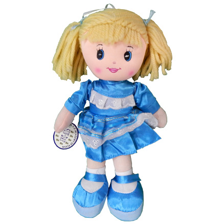Lutka krpena Alisa plava