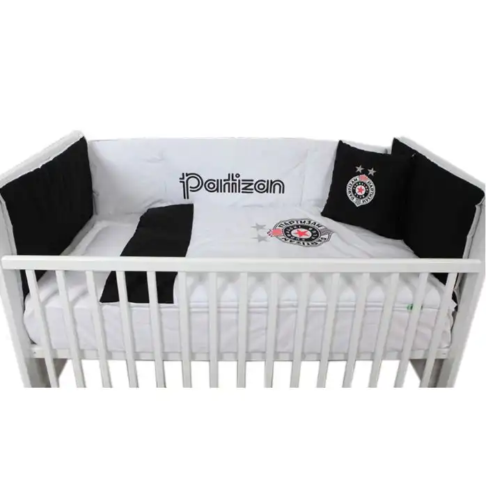 Posteljina-ogradica-za-krevetac-Partizan Posteljina za krevetac Partizan