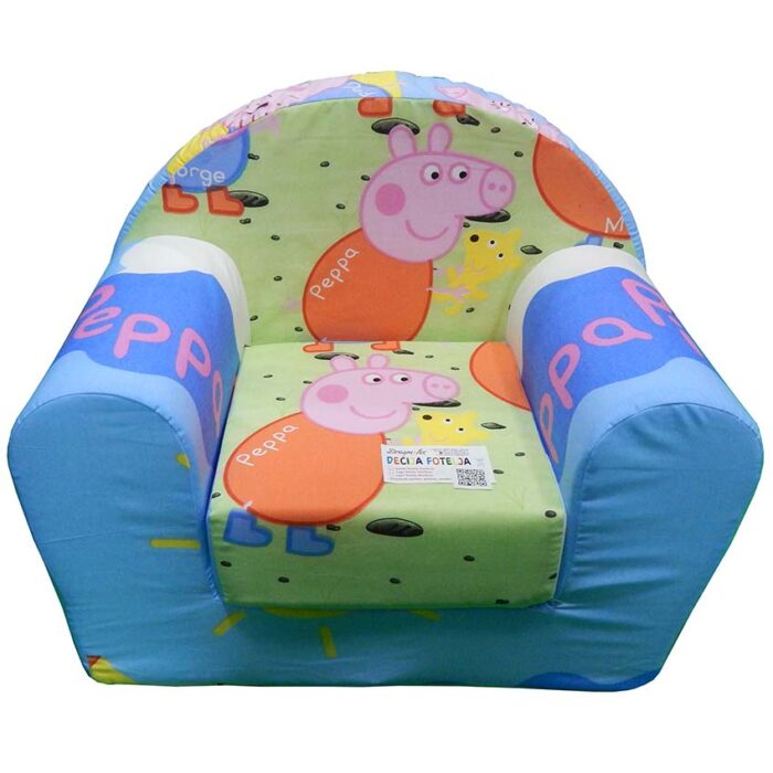 Fotelja za decu Soft Pepa prase