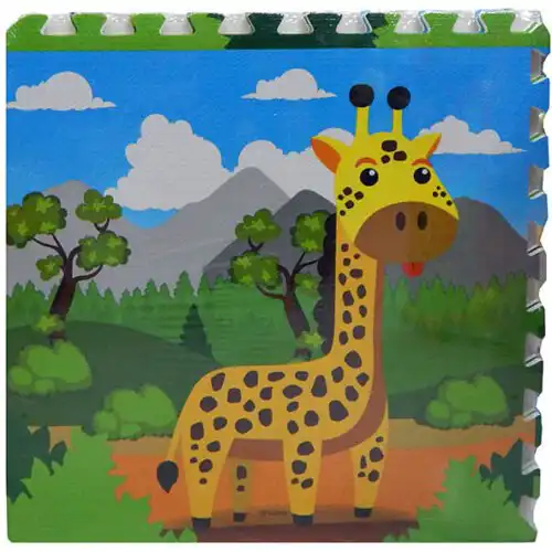 Tepih za bebe puzzle Životinje