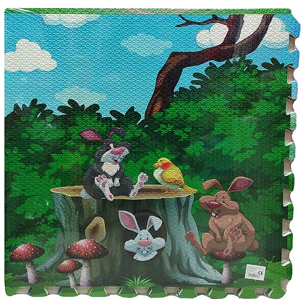 Tepih za bebe puzzle The forest