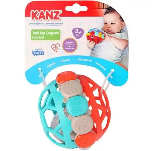 Zvecka lopta za bebe Kanz