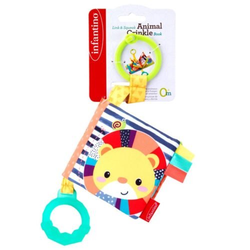 plisana knjiga za bebe lion