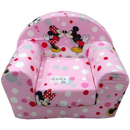 Fotelja za decu Soft Minnie i Mickey
