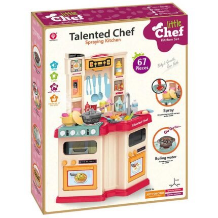 plasticna decija kuhinja talented chef