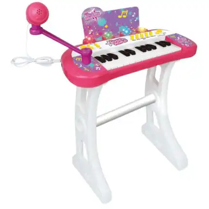 Muzicka igracka piano Pink star