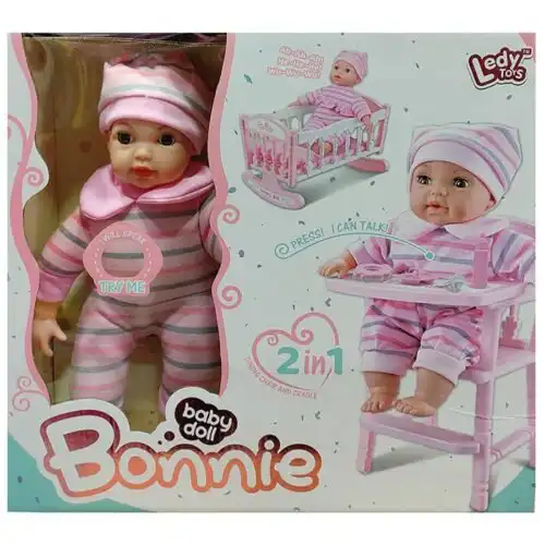 roze lutka u kutiji