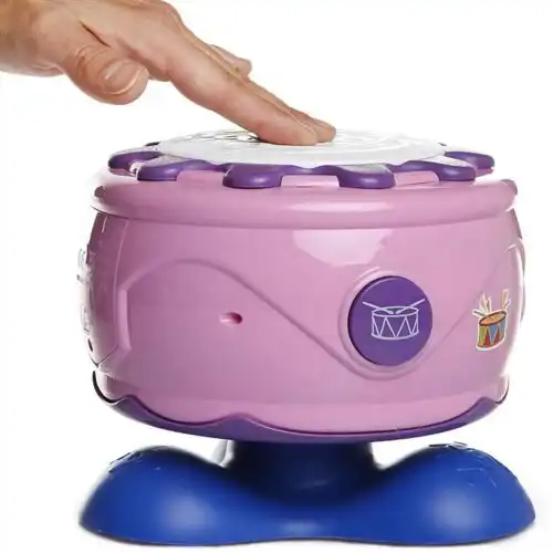 muzicki bubanj za bebe roze boje