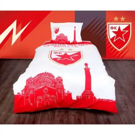 Posteljina za dečiji krevet Crvena zvezda