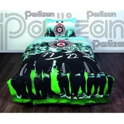 Posteljina za dečiji krevet Partizan