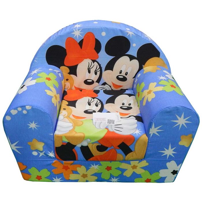 Fotelja za decu Soft Mickey i Minnie
