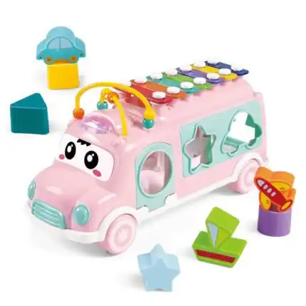 Edukativni autobus Huanger roze