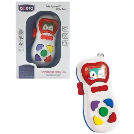 Telefon za bebe Abero beli