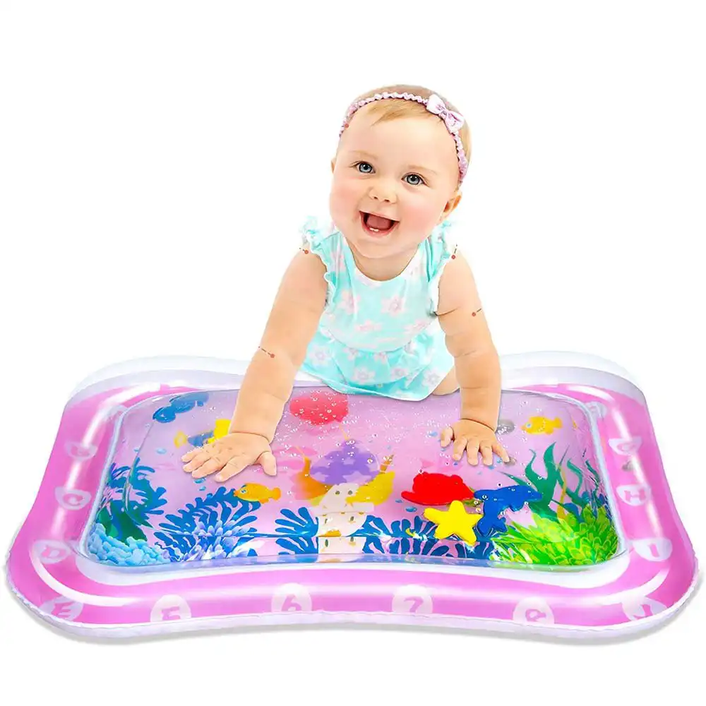 Vodena-podloga-za-bebe-Airpro-roze-2 Vodena podloga za bebe Airpro roze