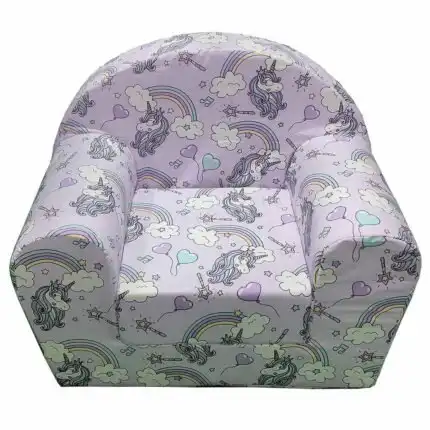 Fotelja za decu Soft Unicorn