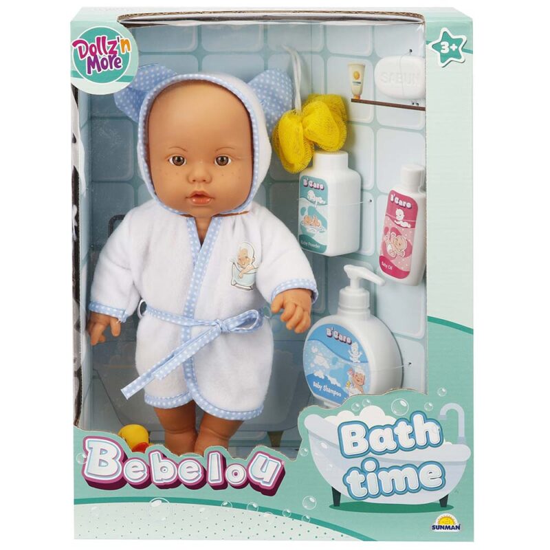 Lutka beba Bebelou kupanje