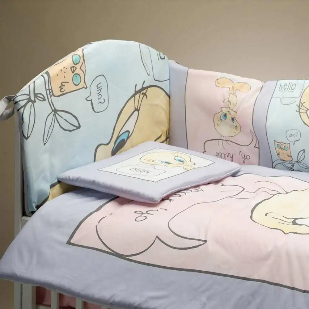 Posteljina-za-krevetac-ogradica-Tweety-2 Posteljina za krevetac ogradica Tweety