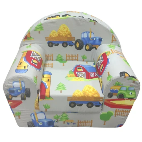 Fotelja za decu Soft Traktorcic