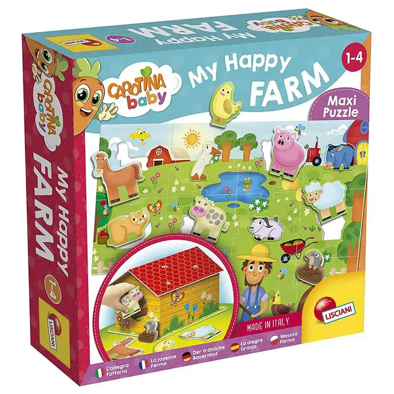 Edukativna-uklapalica-Lisciani-Maxi-puzzle Edukativna uklapalica Lisciani Maxi