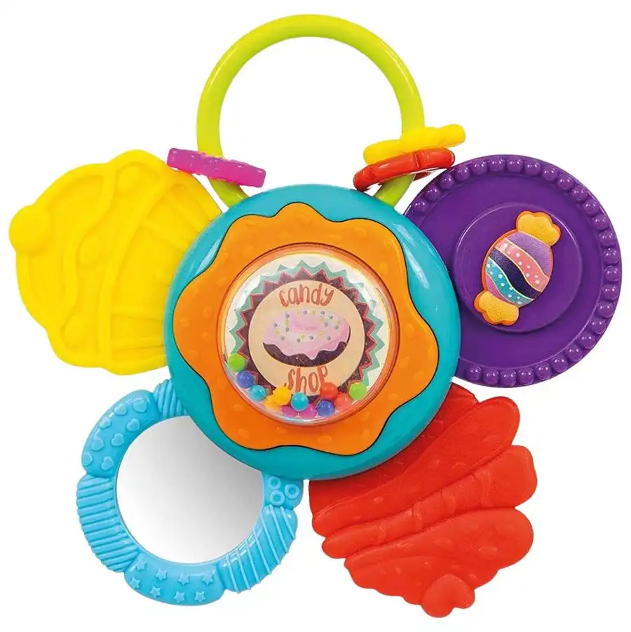 Zvecka-za-bebe-cvet-Babycim-3 Zvecka za bebe cvet Babycim