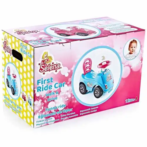 decija guralica roze boje funny