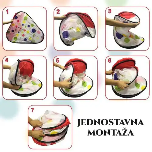 montazni deciji sator