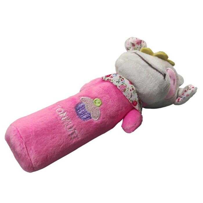roze plisana igracka za bebe