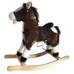 Plisani konjic za klackanje Coco