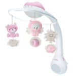 Vrteska za krevetac Infantino roze