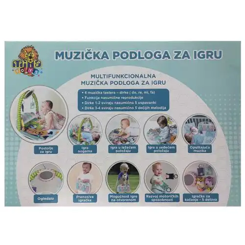 muzicka podloga za bebe milla