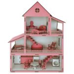 Drvena kucica za lutke Woodstar 10