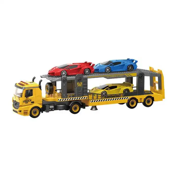 Kamion-tegljac-automobila-Yellow Kamion tegljac autica Yellow