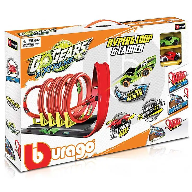 Staza-sa-auticima-GO-Gears-Hyper Ispaljivac autica Burago hyper