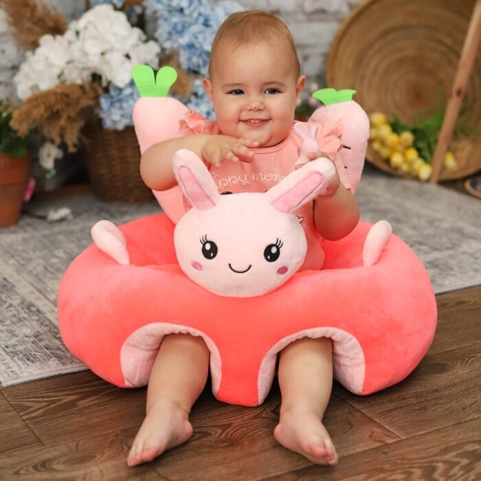 fotelja za decu little roze zeka