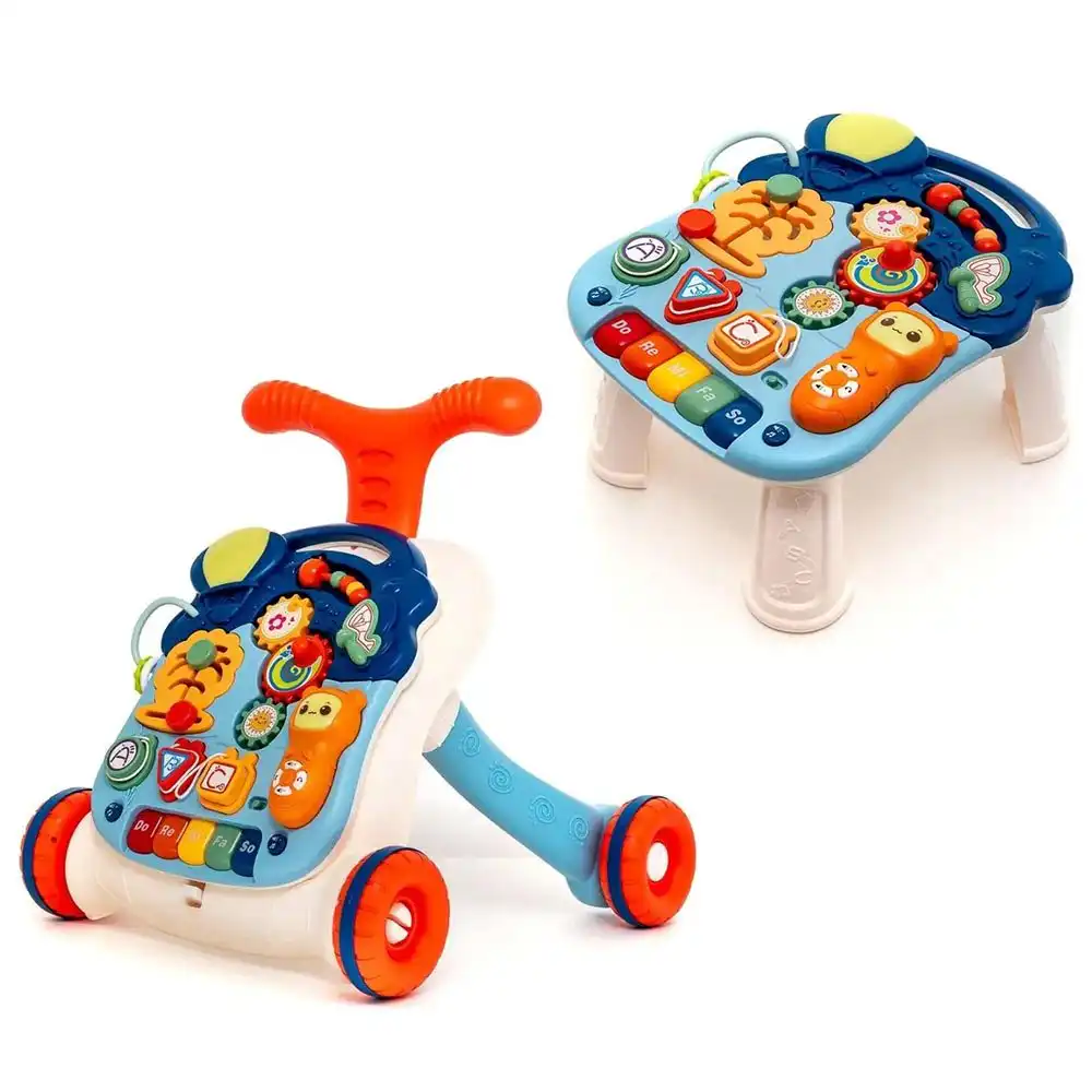 2u1-hodalica-i-sto-za-bebe-Stroller-plava 2u1 hodalica i sto Stroller plava