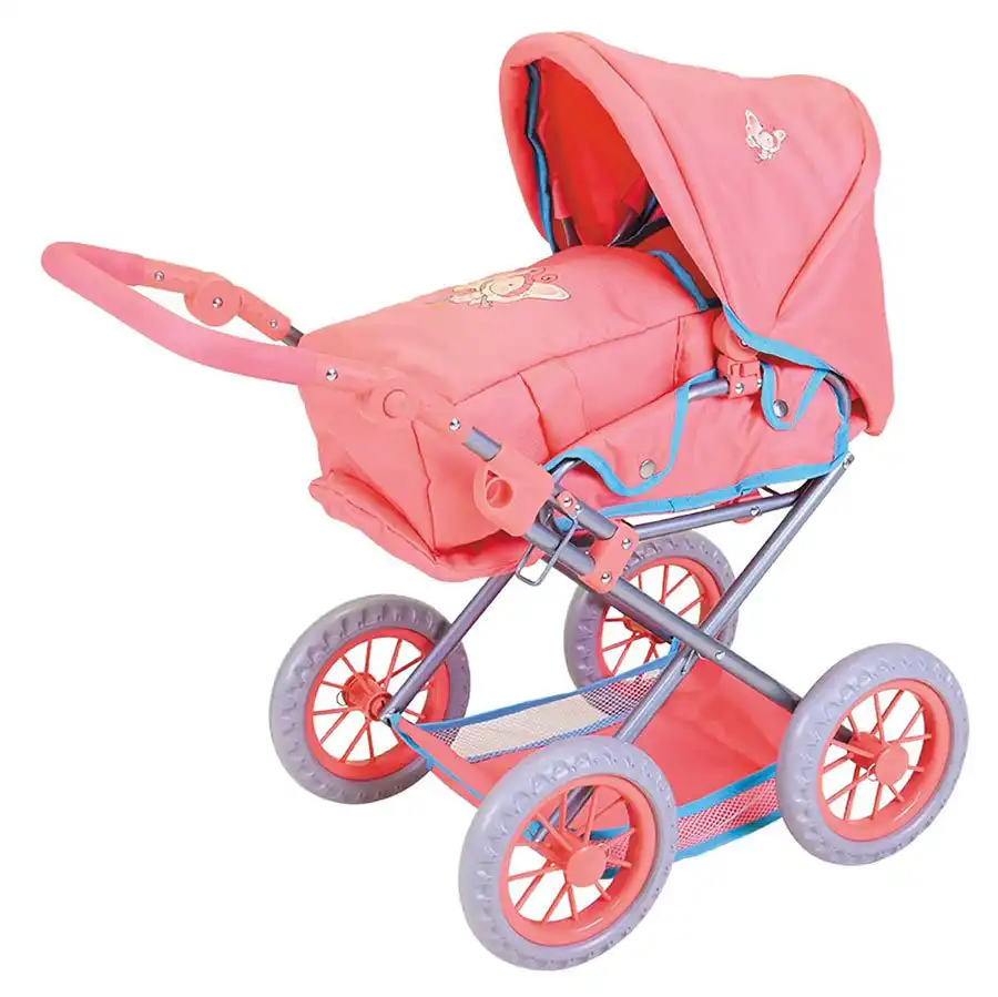 Igracka-kolica-za-lutke-Rubyo-pink Kolica za lutke Rubyo pink