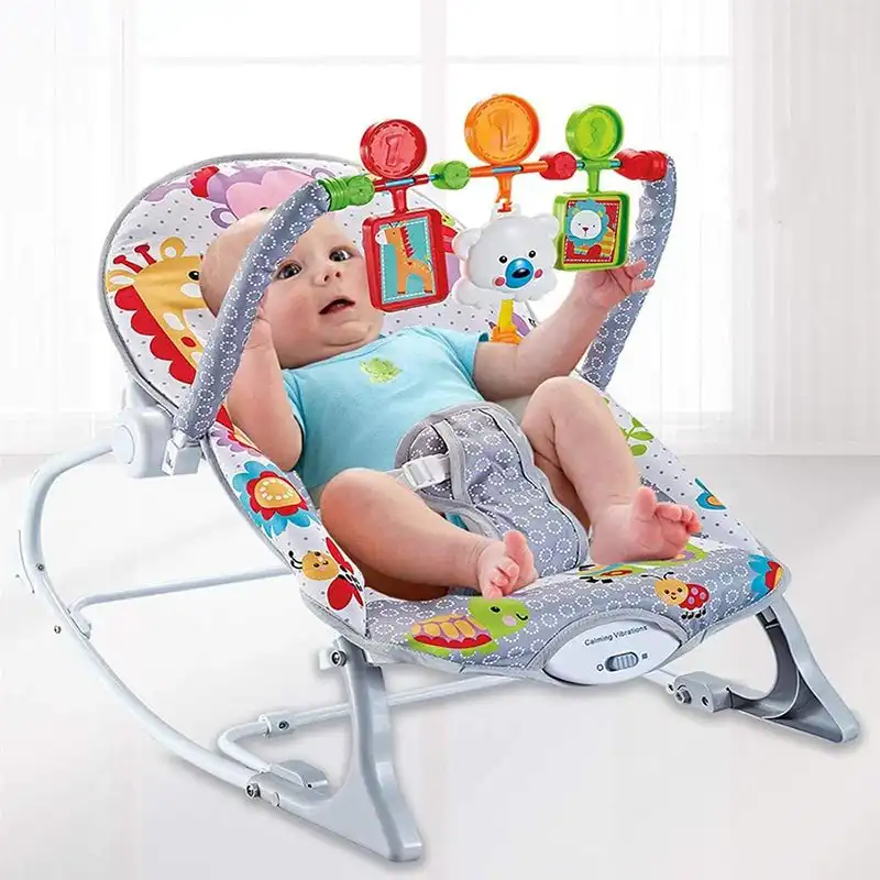 Lezaljka-za-bebe-Ibaby-siva Lezaljka za bebe Ibaby siva