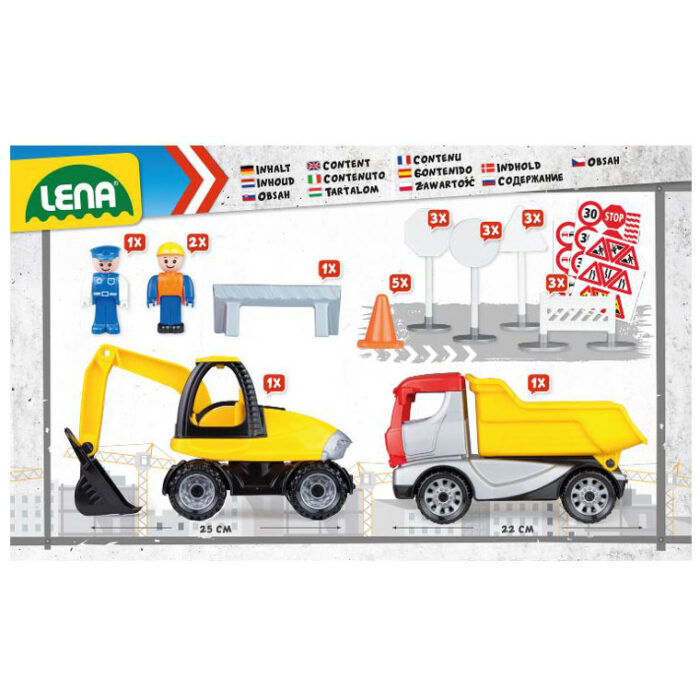 set vozila lena toys